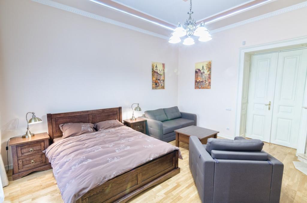 Apartment Grebinky 9 Lviv Exterior foto