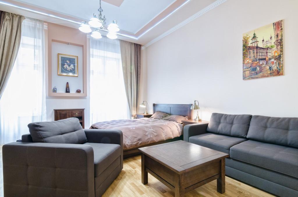 Apartment Grebinky 9 Lviv Exterior foto